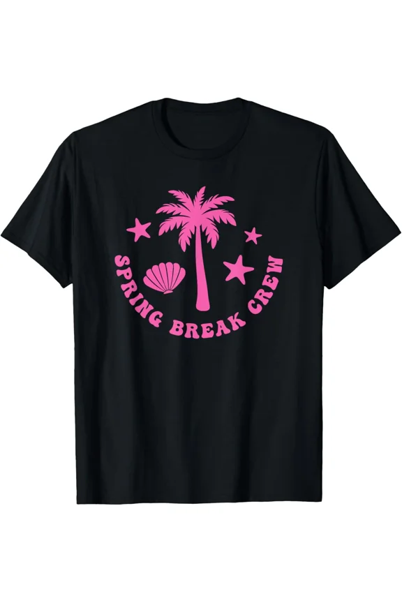 Spring Break Trendy Tropical Beach Vacation New Unisex T-Shirt, up to size 5xl