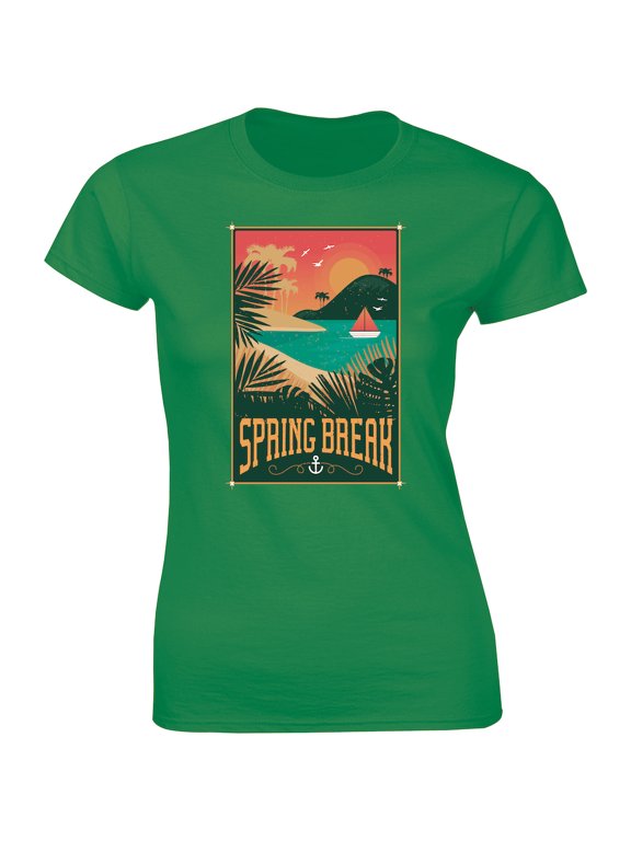 Spring Break Vacation Wild Beach Party - Summer Feels Women's T-Shirt