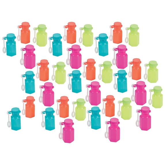 Spring Brights Mini Bubble Bottles Bulk 144 Pc - Walmart.com