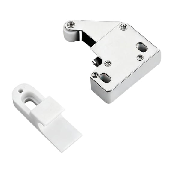 Spring Buckle Automatic Touch Lock Push Latch Steel Material for Cabinet Door and Drawer Furniture Use