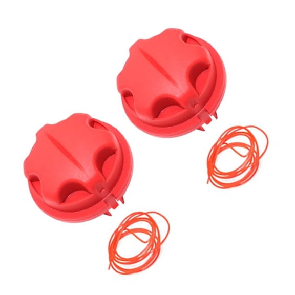 Spring Bump Head Knob for Toro Trimmer 2PCS with Extra Line Compatible 51954 to 51998