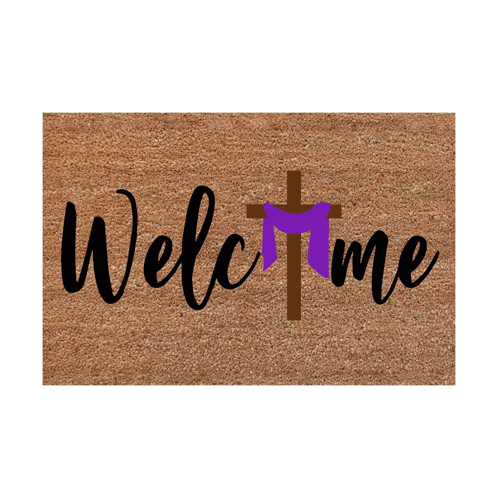 Spring Bunny Easter Rug Resurrection Rug Stains Vintage Non