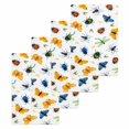 thumbnail image 1 of Spring Butterfly Dragonfly Kitchen Dish Towels for Drying Dishes Set of 4, Farmhouse Botanical Floral Waffle Weave Microfiber Hand Tea Bathroom Towels Quick Dry & Absorbent Towel 15.7x23.6, 1 of 7