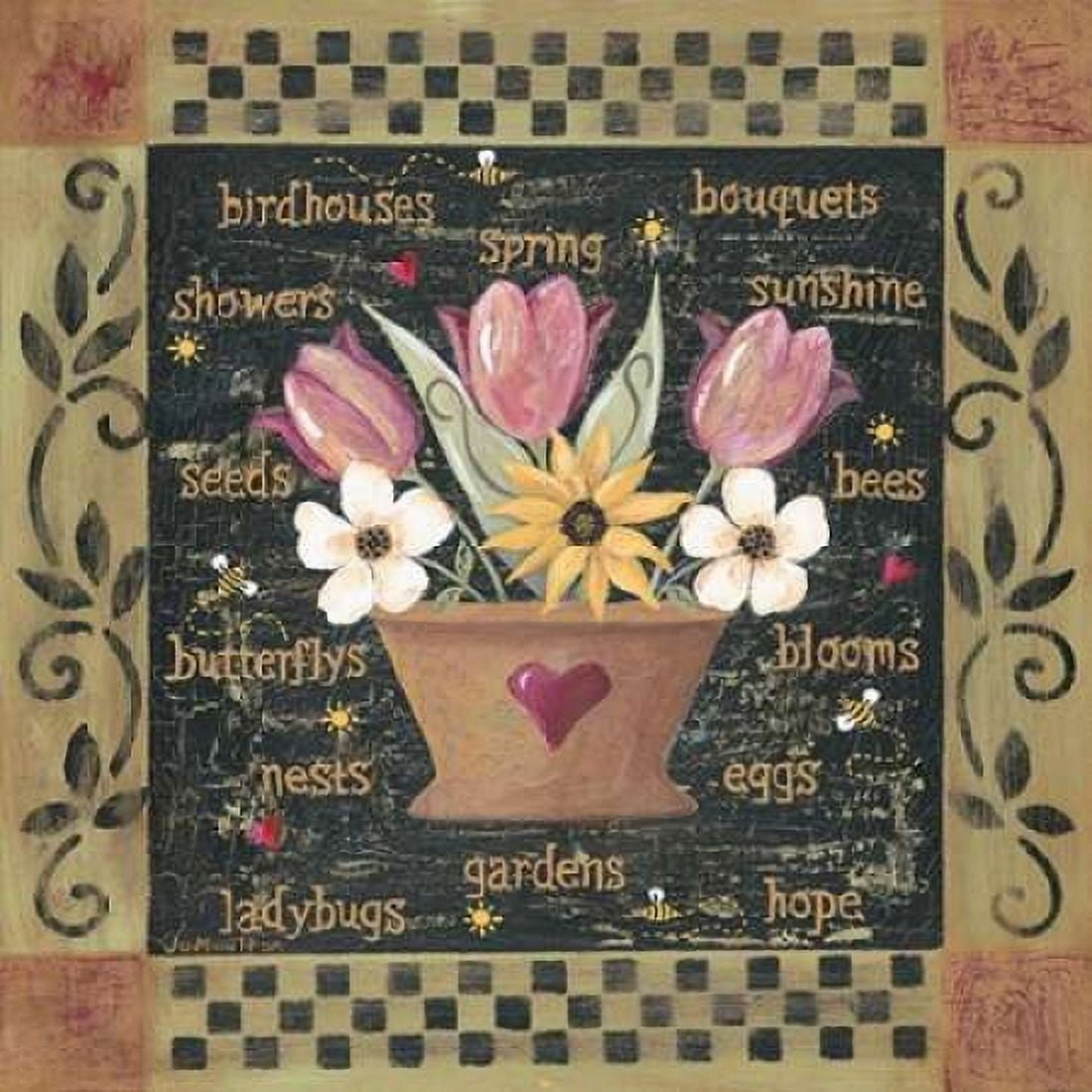 Spring Canvas Art - Jo Moulton (24 x 24)