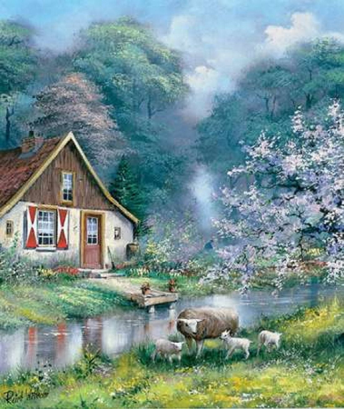 Spring Canvas Art - Reint Withaar (24 x 24)