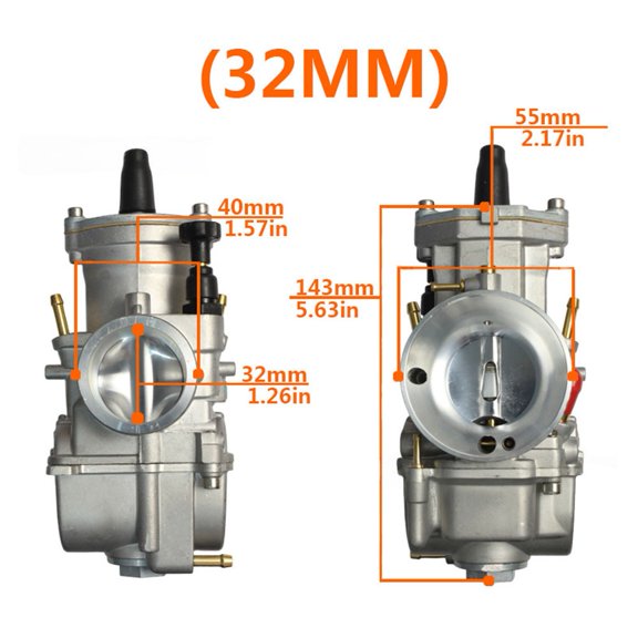 Spring Carburetor for KEIHIN For PWK For 250cc Construction Easy Installation 32MM