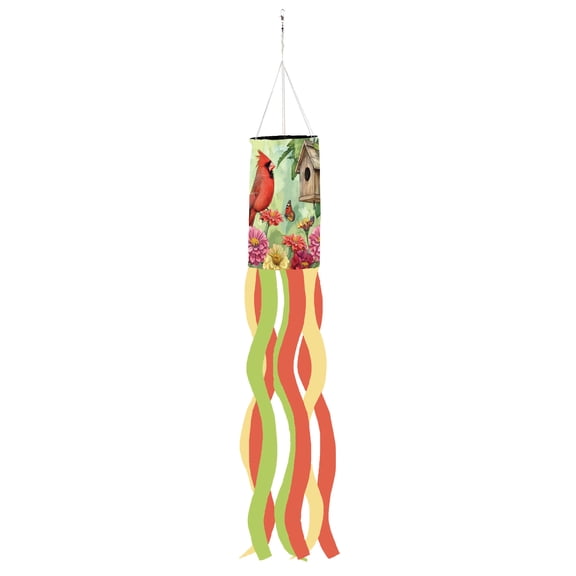 Spring Cardinal Time 3D Windsock