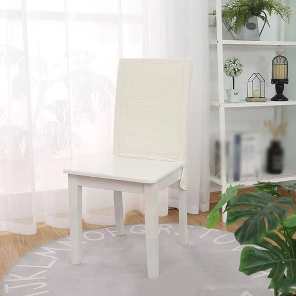 Spring Chair Back Cover Simple Hotel Restaurant Protection Universal Backrest Slipcover Chair Back Cover Soft Seat Cover