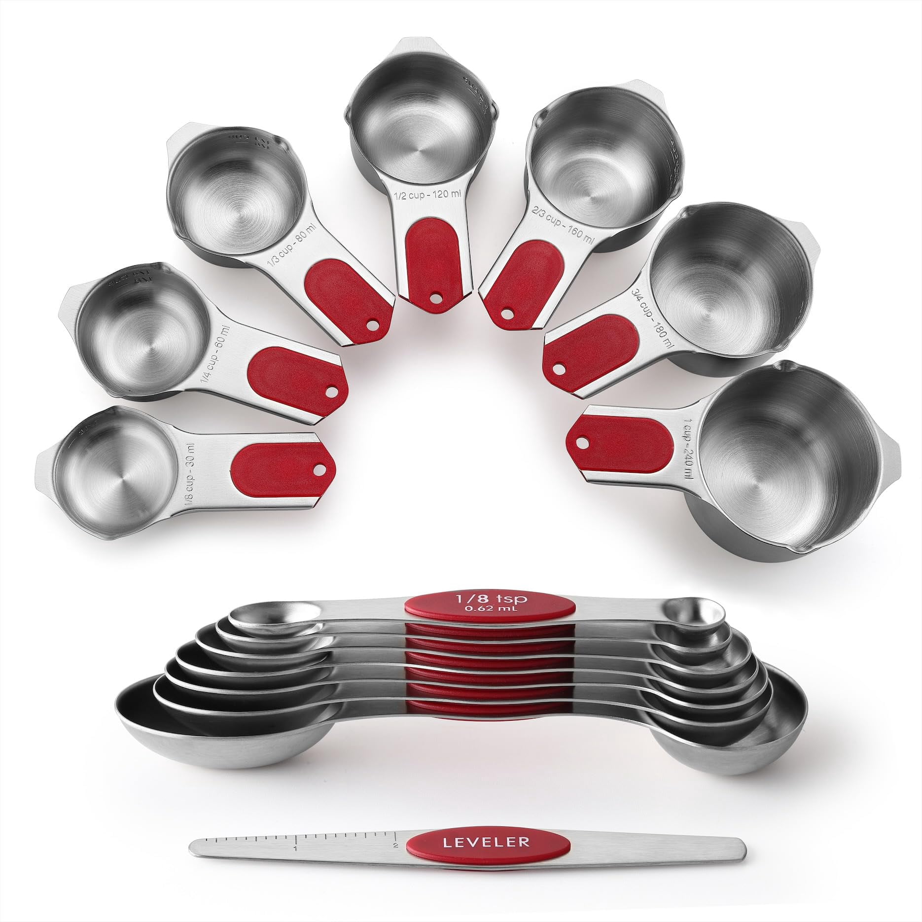 Spring Chef Magnetic Measuring Cups & Spoons