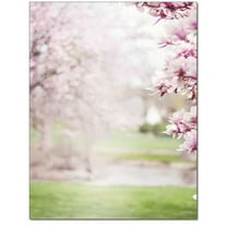 Spring Cherry Blossoms Inkjet & Printer Paper, 100 Sheets per Pack