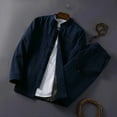 thumbnail image 1 of Spring Chinese Style Retro Ethnic Style Suits Men's Suits Spring Stand-up Collar Chinese Tunic, 1 of 7