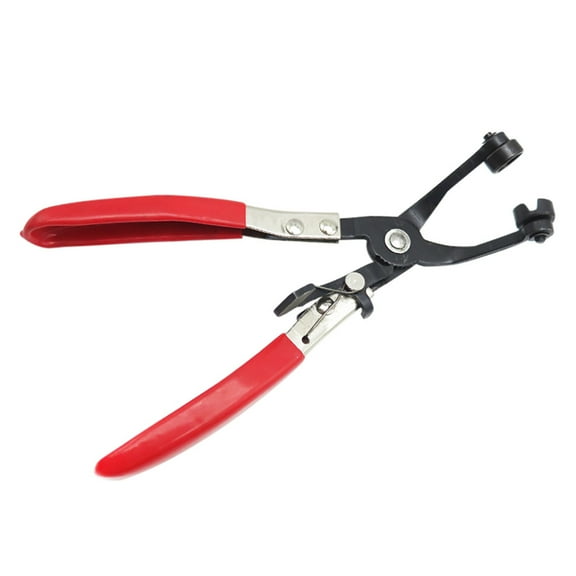 Spring Clamp Pliers For Fuel And Coolant Hose 220mm,Angled Pipe Clip Pliers For Auto Repair,For Clamping Hose With Spring Pliers,Hecnuo