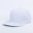 thumbnail image 1 of Spring Classic Retro Vintage Peak Hat Outdoor Sun Hat Adjustable Snapback Hat Baseball Flat Cap WHITE, 1 of 8