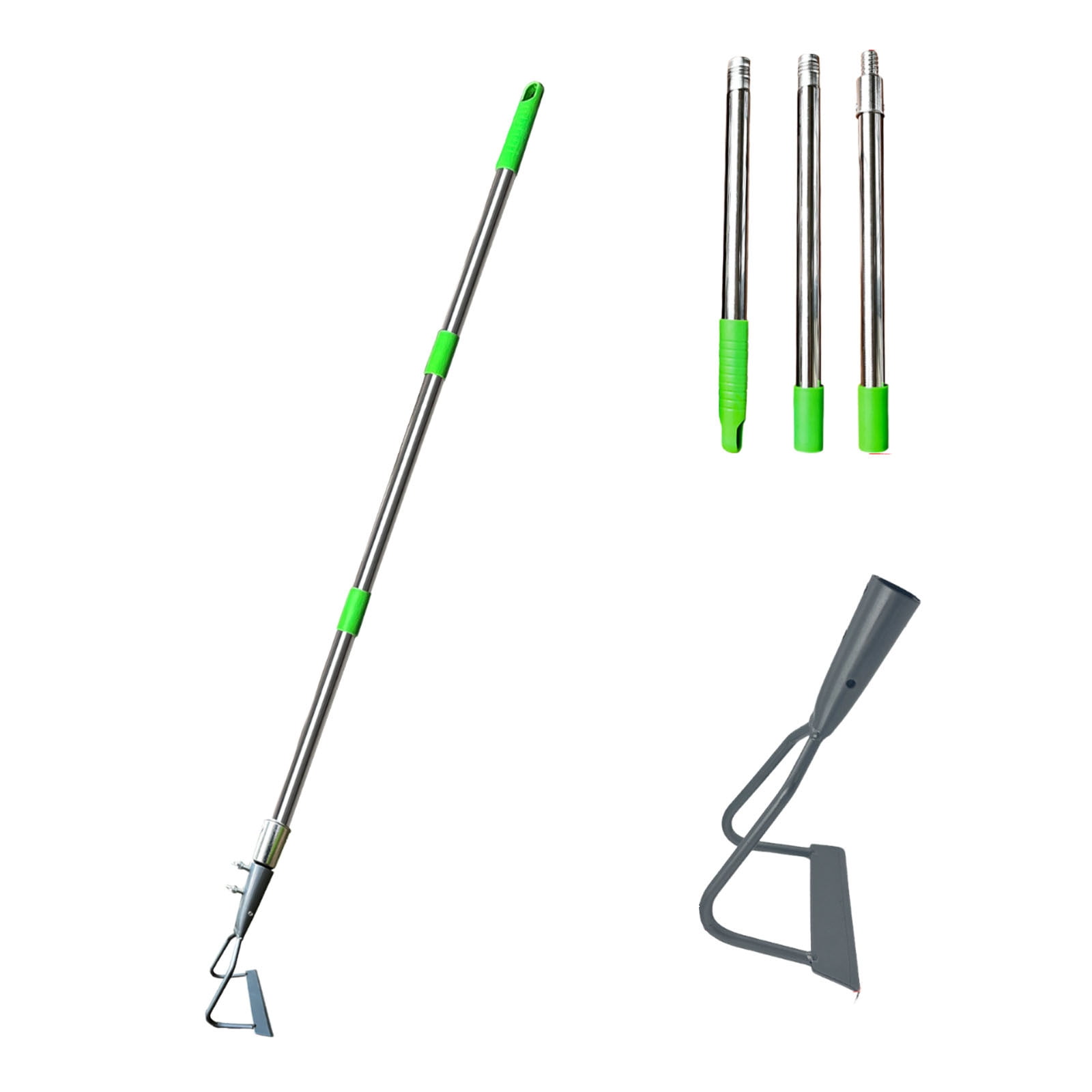 Hvmvliv Spring Weeder Puller Tools Weeding Rake with Long Handle ...