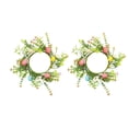 thumbnail image 1 of Spring Clearance! YZEGDCH Easter Wreaths， Artificial Spring Floral Wreath, Spring Summer All Season Home and Outdoor, 1 of 6