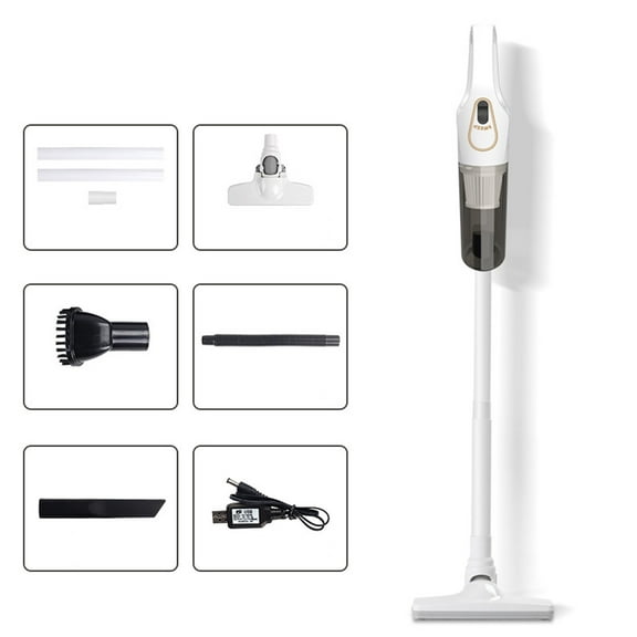 Spring Clearance! YZEGDCH Powerful Stick Vacuum 40000Pa/450W Stick Vacuum, Charging Wall Dock, Anti-Tangle Lightweight Handheld Vacuum for Pet Hair, Hard Floor, Carpet