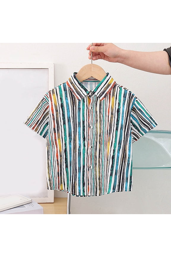 Spring Clothes for Toddler Boys, Cool Shirts for Boys, Spring Shirts for Boys, Boy Tees Toddler Dress Shirt 1-11 Years Old
