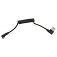 thumbnail image 1 of Spring Coiled Charging Cord USB Male to Micro USB Male Flexible 60W 480Mbps Charger Data Sync Cord for Phone Speaker, 1 of 10