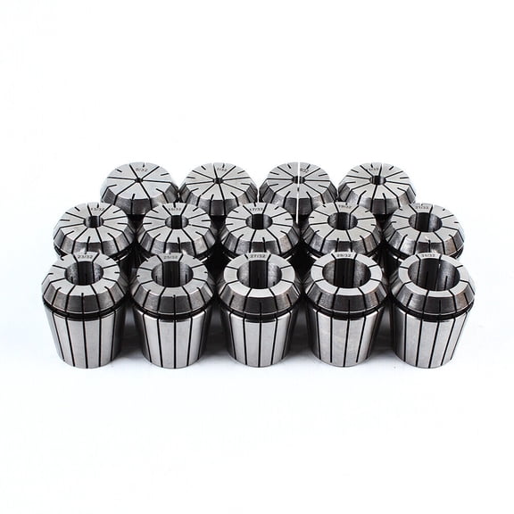 Spring Collet Set,In Tools Home Improvement Router Collets For Boring, Drilling, Tapping, Milling Lathe Engraving Tool 29 Pcs Er40 Precision Spring Collet Set 1.6 * 1.8inch