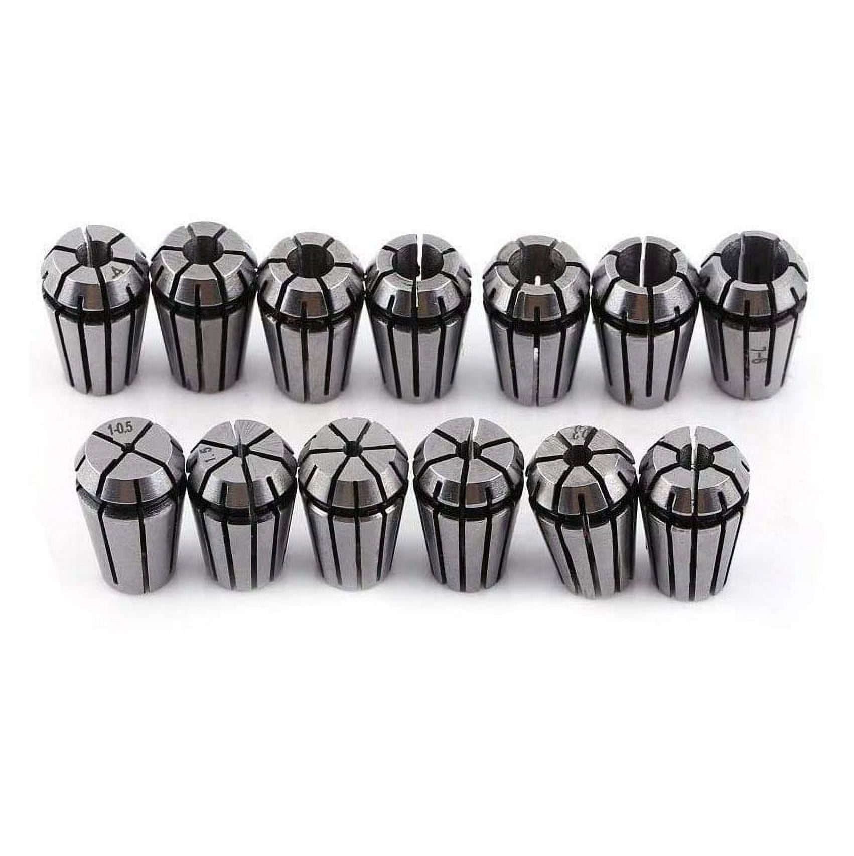 Spring Collet Set for CNC Engraving Machine and Milling Lathe Tool Workholding Engraving Collets