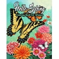 thumbnail image 1 of Spring Coloring Book For Women: Featuring Adorable Spring Gardening Blooming Flowers Scenes, Cute Floral Animals, Spring Nature Scenes Adults Coloring Books (coloring book for adults women) (Paperback, 1 of 1