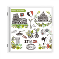 thumbnail image 1 of Spring Colosseum Roma Italy Graffiti Photo Album Wallet Wedding Family 4x6, 1 of 3