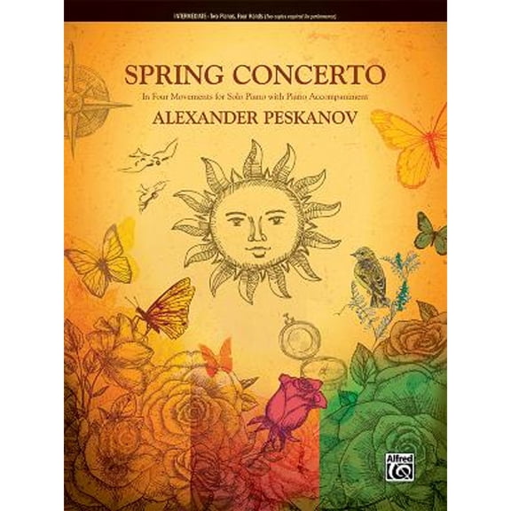 Pre-Owned Spring Concerto: In Four Movements for Solo Piano with Piano Accompaniment, 9781470626174, 1470626179, Paperback,