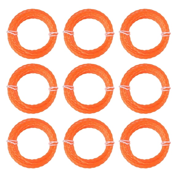 Spring Cordless Grass Trimmer Line Grass Trimmer Line 126ft Length 2.0mm Diameter Efficient Mowing High-Temperature Nylon