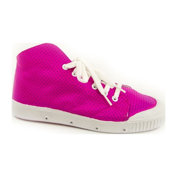 Spring Court Women's Leather B2 Punch Fluo Sneakers Pink 6