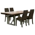 thumbnail image 1 of Spring Creek 5-piece Rectangular Dining Table Set Chocolate, 1 of 11