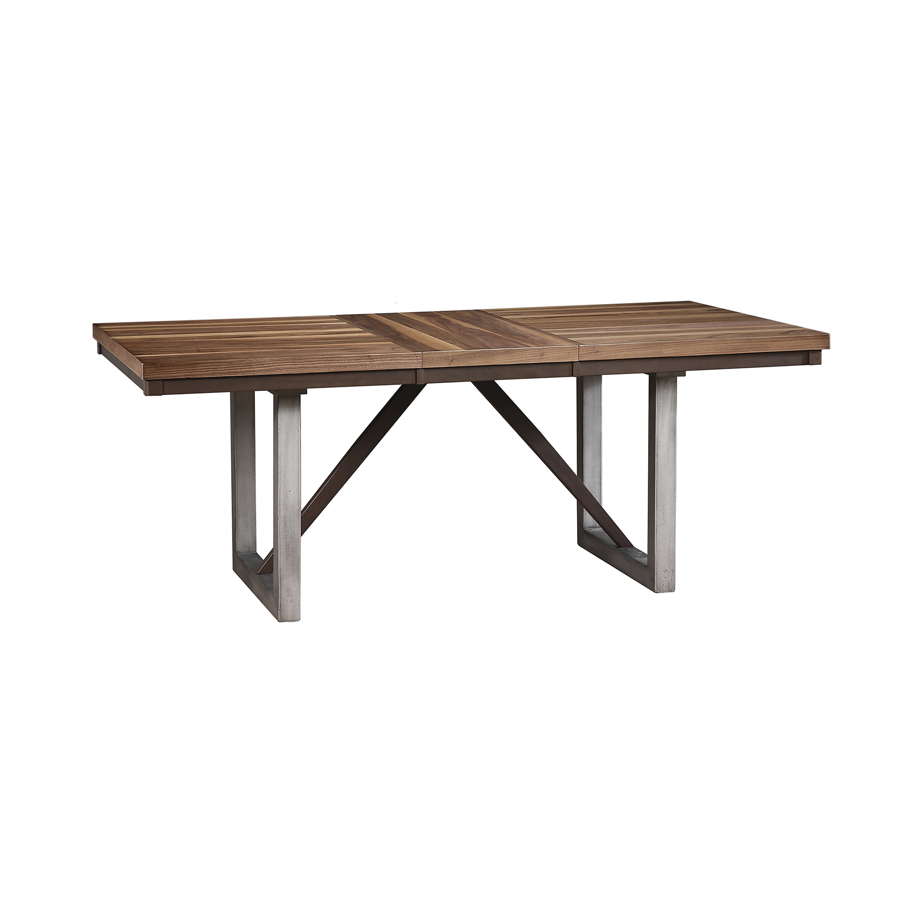 Spring Creek Dining Table with Extension Leaf Natural Walnut