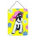 thumbnail image 1 of Spring Cutie Schnauzer Flag Canvas House Size, 1 of 1
