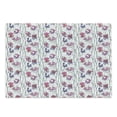 thumbnail image 1 of Spring Cutting Board, Abstract Repeating Pattern of Flowers on Thin Branches in Design, Decorative Tempered Glass Cutting and Serving Board, in 3 Sizes, by Ambesonne, 1 of 2