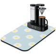 thumbnail image 1 of Spring Daisy Pattern Coffee Maker Mat - Retro Floral Absorbent Mat, Multi-Use Versatility, 1 of 3