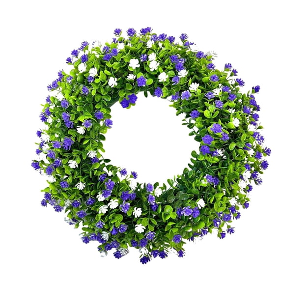 Spring Daisy Wreaths for Front Door 10-20 Inch Artificial Mixed Daisy Spring Wreath Decorations Indoor Outdoor Summer Spring Easter Farmhouse Window Wall Mantel Porch Home Decor