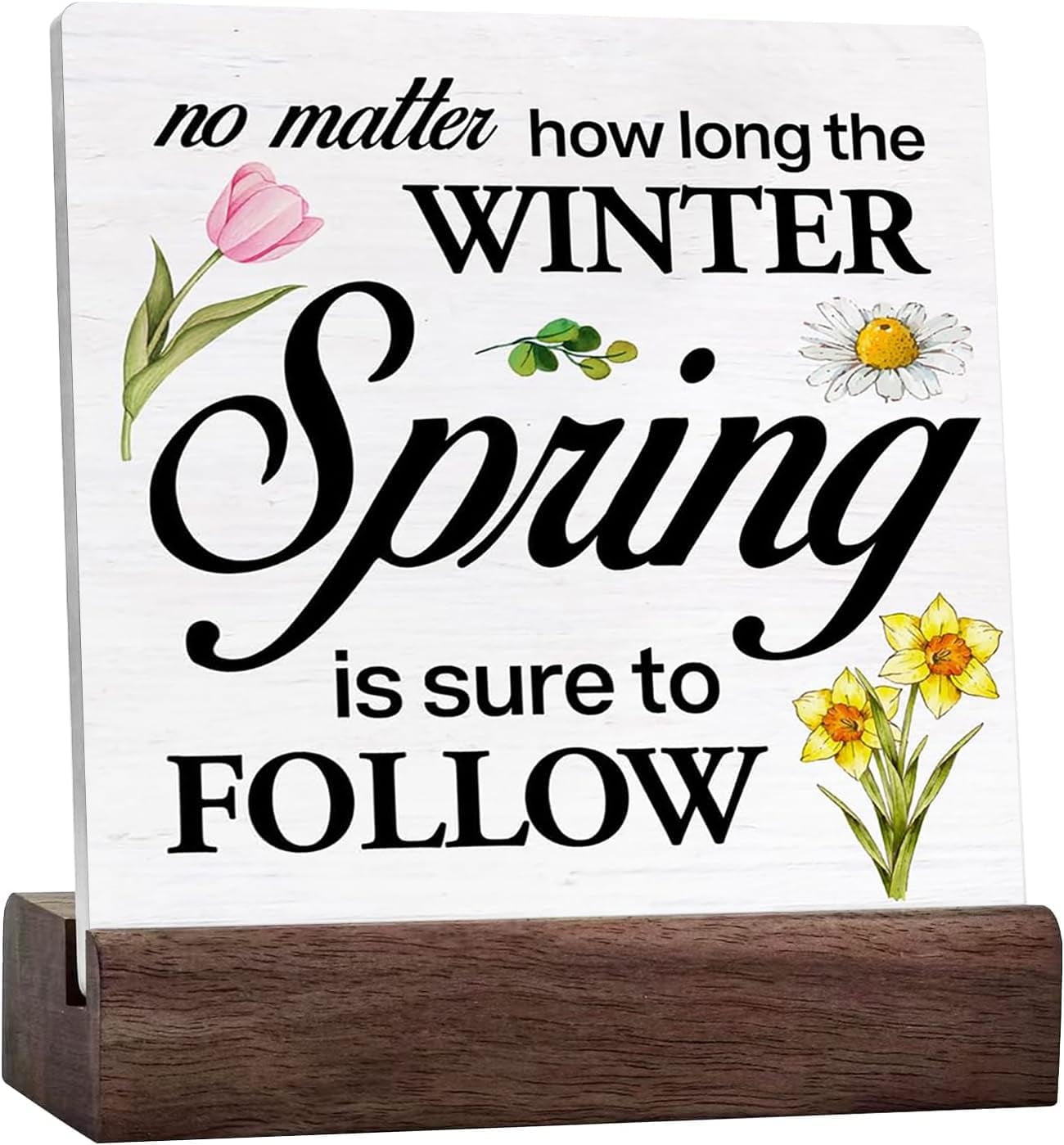 Spring Decor No Matter How Long The Winter Spring Is Sure To Follow ...