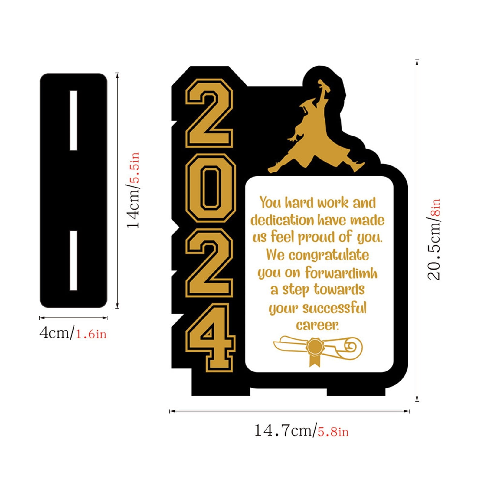 Spring Decoration 2024 Graduation Table Decorations Class Of 2024 ...