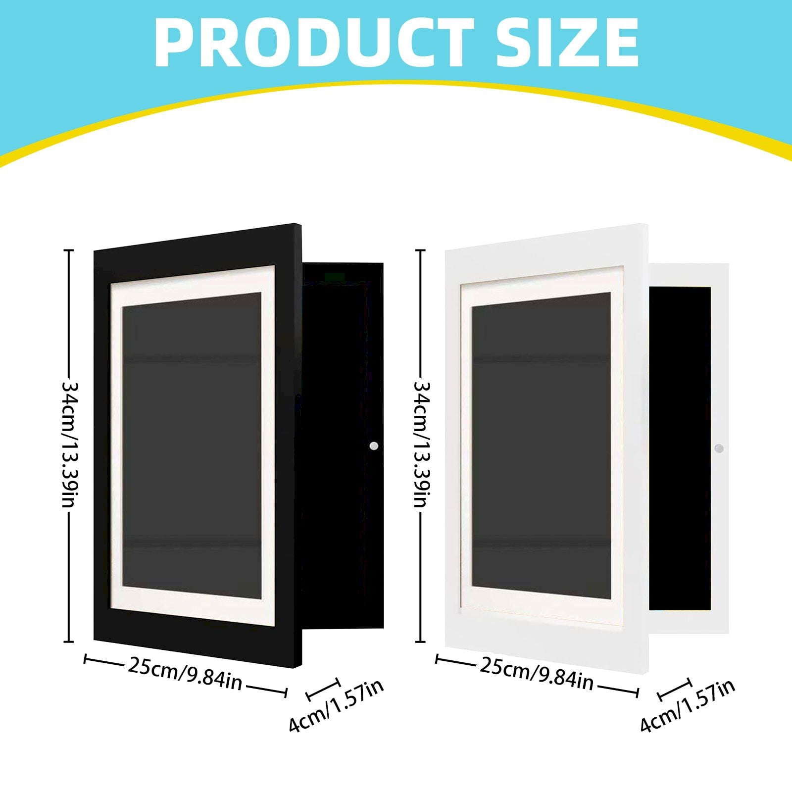Spring Decoration Kids Art Frames Front Opening Kids Artwork Frames ...