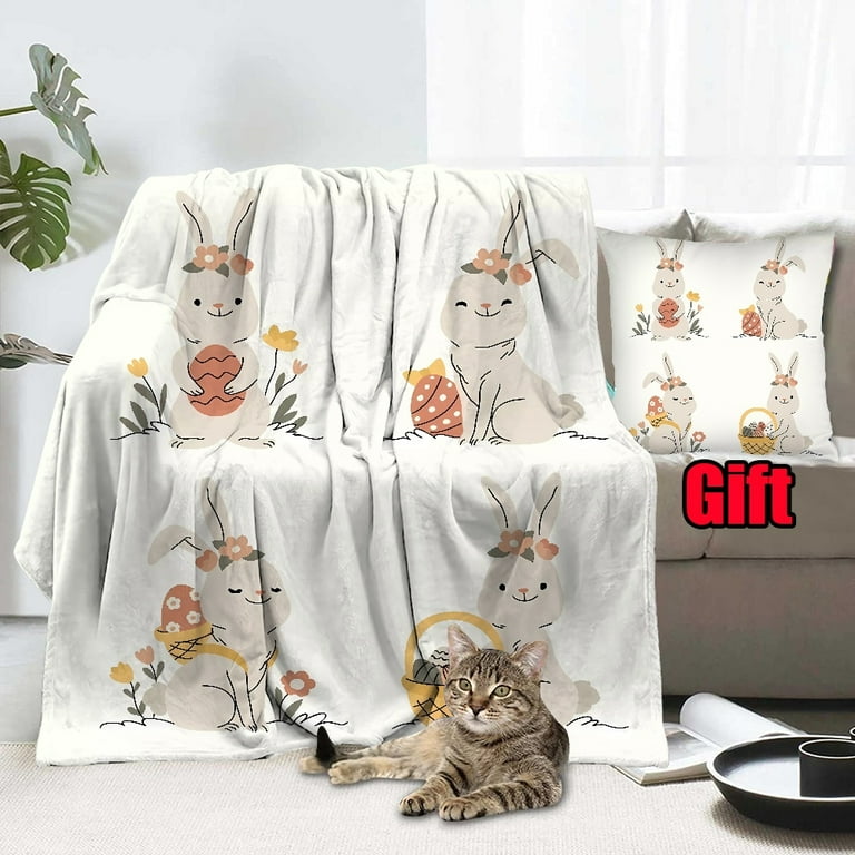 Spring blanket throws sales