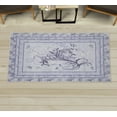 thumbnail image 1 of Spring Decorative Rug, Swirling Floral Look Design of Blossoming Flowers and Flying Butterflies, Quality Carpet for Bedroom Dorm and Living Room, 6 Sizes, Lavender and Quartz, by Ambesonne, 1 of 1