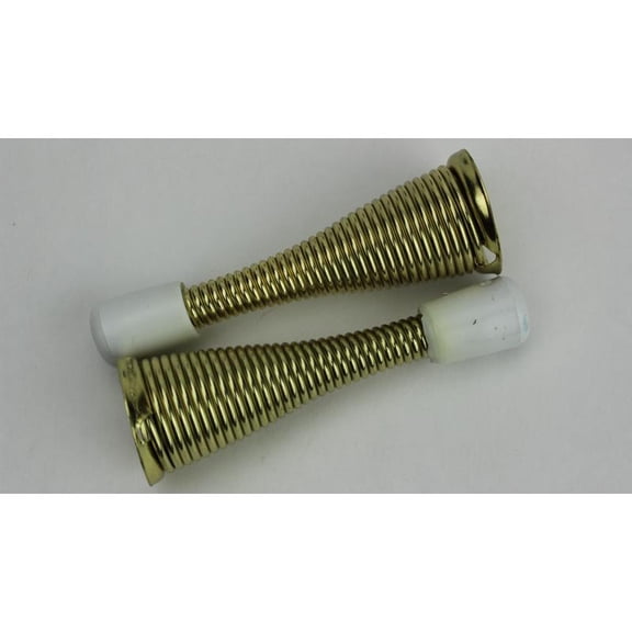 Spring Door Stop 3" Stanley Door Stops 81-9050 Bright Brass Steel 033923000833