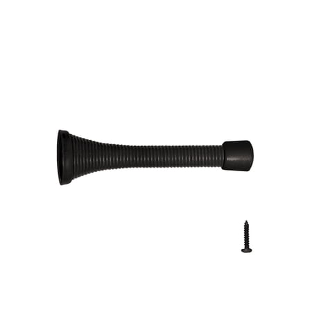 Design House 10-Pack Spring Door Stops with Rubber Tips, Oil Rubbed Bronze