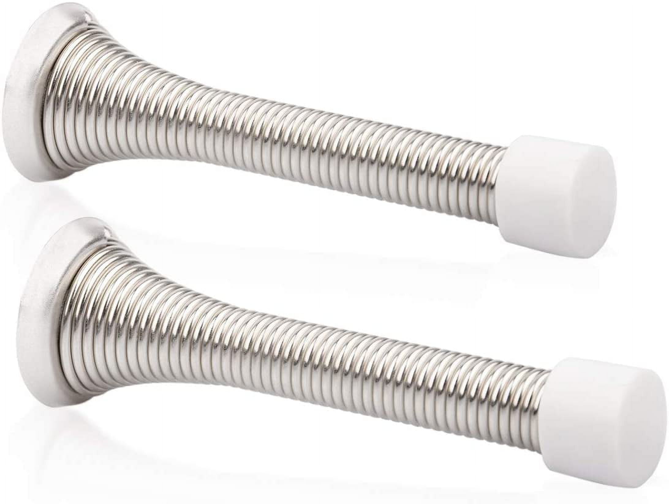 Spring Door Stopper (2 Pack) Flexible Spring Door Stops