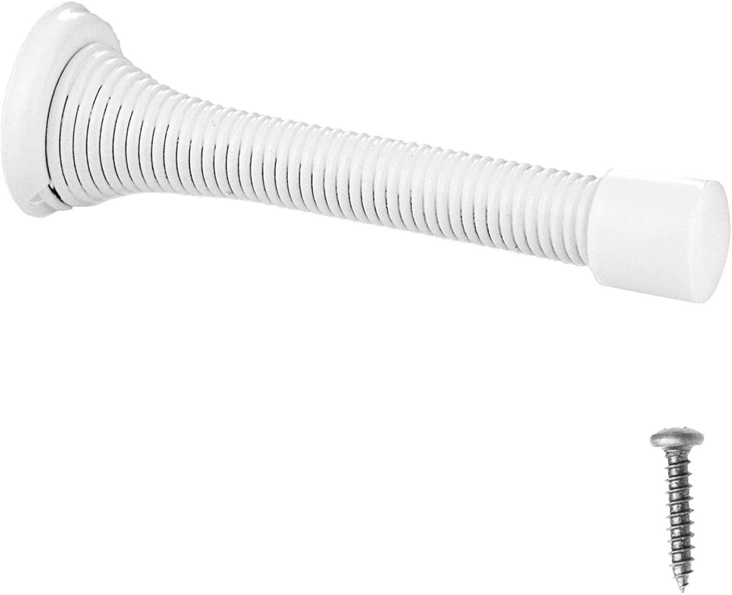 Spring Door Stops 10 Pack 3 ¼ Inch Heavy Duty Door Stop Traditional Spring Door Stop Black