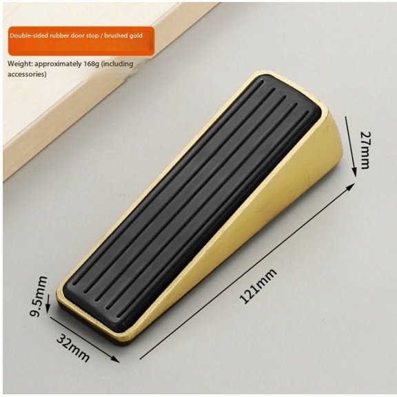 Spring Door Wedge Stopper Anti-Collision Wall Protector Silent Door Handle Guard