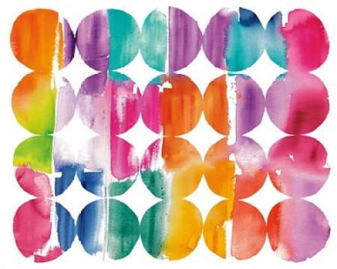 Spring Dots Canvas Art - Elyse DeNeige (24 x 30)