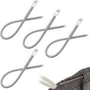 Spring Drawstring Needle Threader,DIY Rope Threader Clip,Drawstrings Replacement with Easy Threaders,Drawstring Threader Tool Set,for Drawstring Replacement for Hoodies,Pants