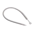 thumbnail image 1 of Spring Drawstring Needle Threader, DIY Rope Threader Clip, Drawstrings Replacement with Easy Threaders, Drawstring Threader Tool Set, for Drawstring Replacement for Hoodies, Pants(Silver,9.2x0.2"), 1 of 9