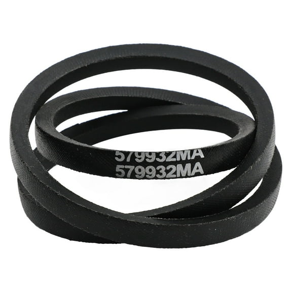 Spring Drive Belt for Two Stage Snow Plows Replacement Part Number 579932 Compatible with Multiple Models Including 1695488 and Others