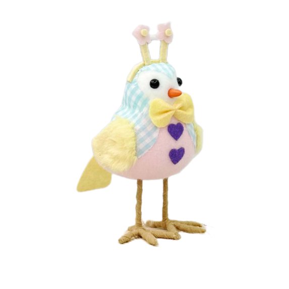 Spring Easter Bird Plush Figurines â Cute Bird-Shaped Soft Stuffed Animals for Home Decor, Tiered Tray Ornaments, for Seasonal Decorations